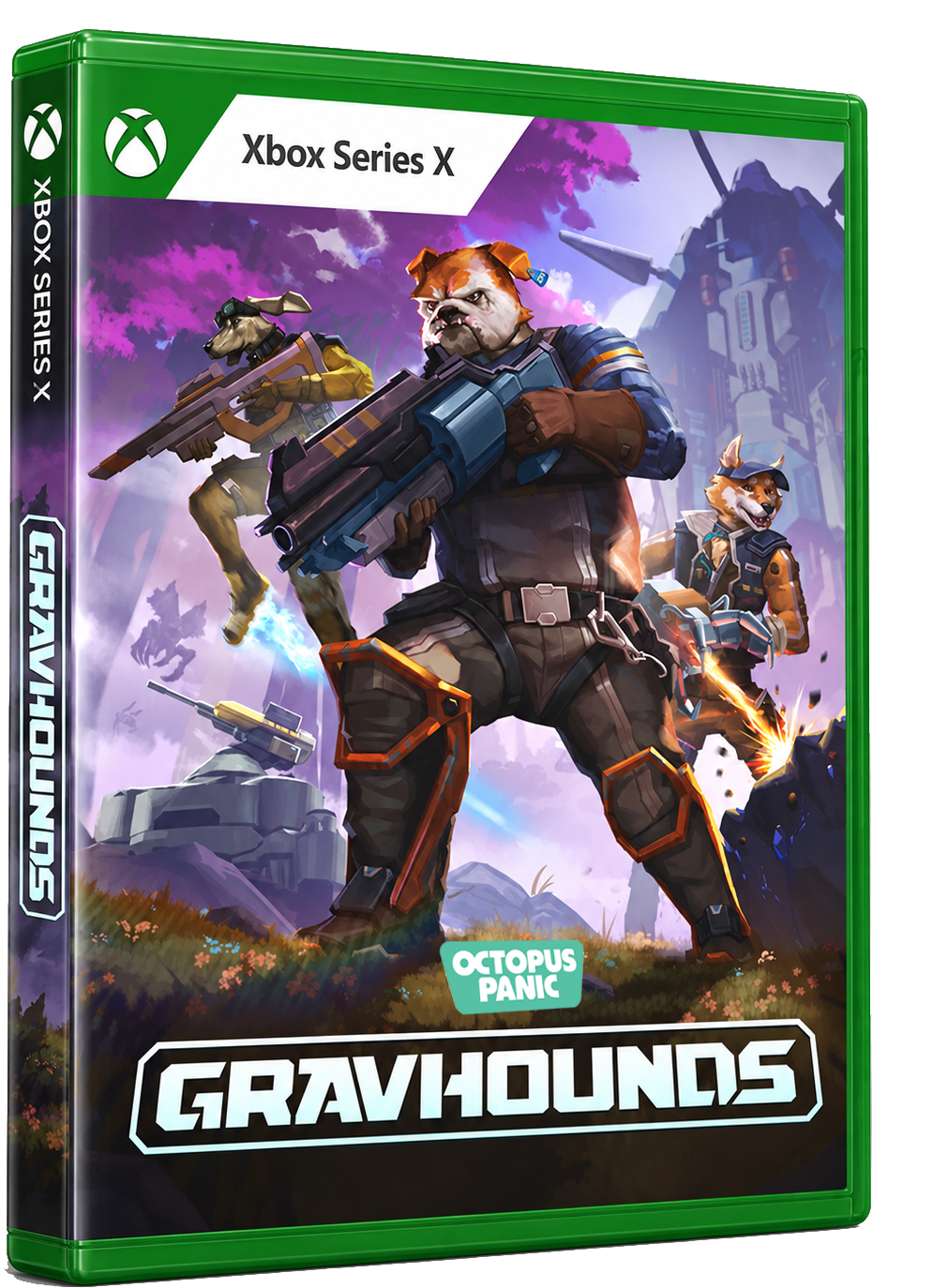 Gravhounds, Xbox Series X box art